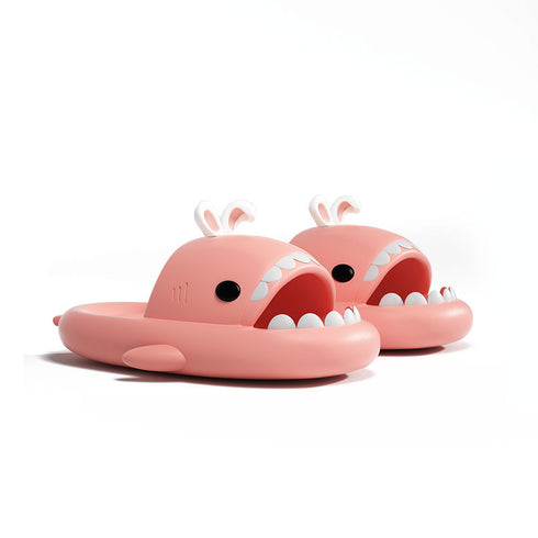 Sharkicks Basic - Claquettes Requins Lapin